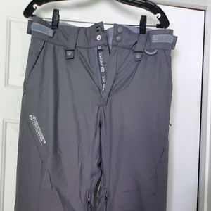 Womens Grey Snowboarding or Skiing Pants